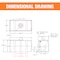 Buyers Products 50 Gallon Square Storage Tank - 38x19x22 Inch 82123919 - alternate 2